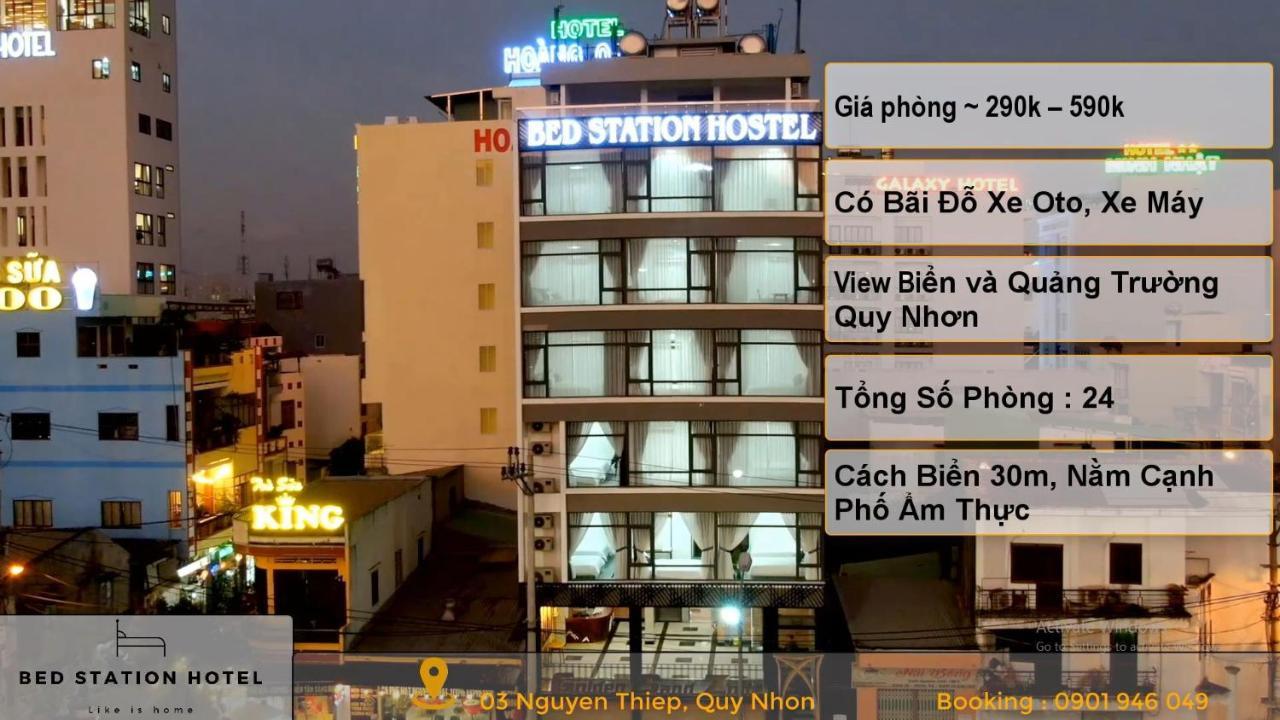 Bed Station Hostel Quy Nhon Exterior photo